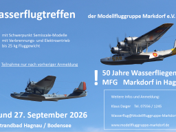 Wasserflugtreffen - Hagnau 2026